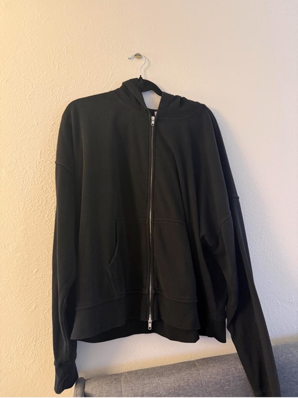 Tilly Women’s Black Zip-Up Hoodie